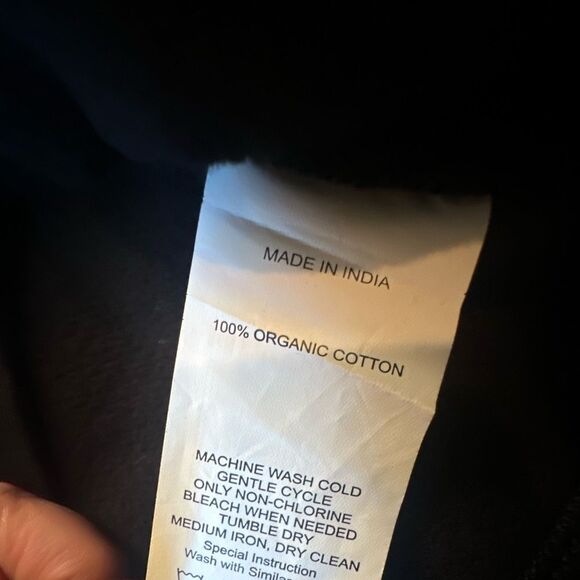 NWTs Quince Organic Cotton Heavyweight Fleece Crew Size Small - Picture 7 of 8